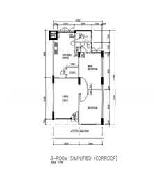 Blk 317 Bukit Batok Street 32 (Bukit Batok), HDB 3 Rooms #626979251